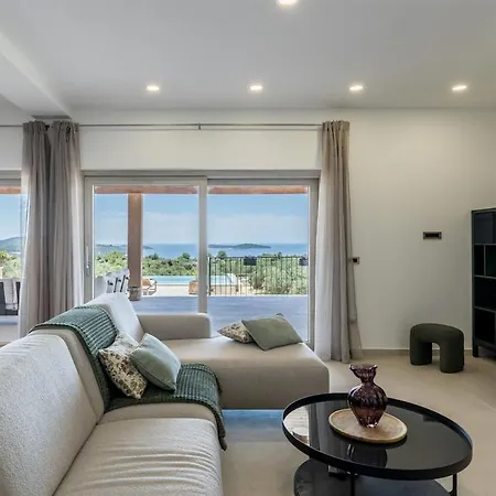 וילה Exclusive Olive Tree Estate With Pool And Sea View רוגוזניצה