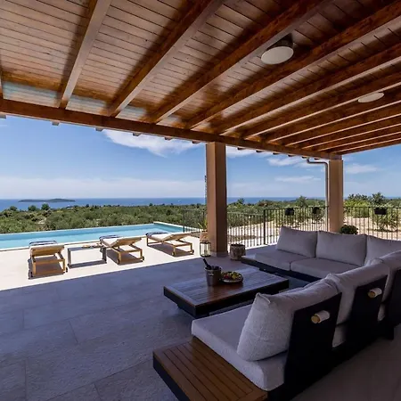 Exclusive Olive Tree Estate With Pool And Sea View וילה רוגוזניצה