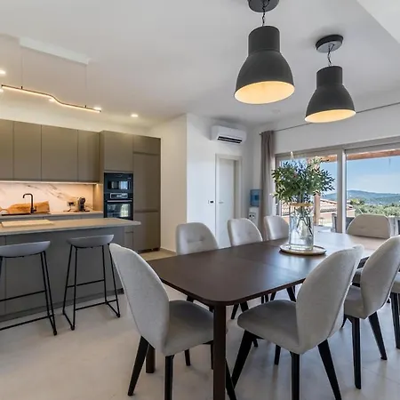 וילה Exclusive Olive Tree Estate With Pool And Sea View רוגוזניצה